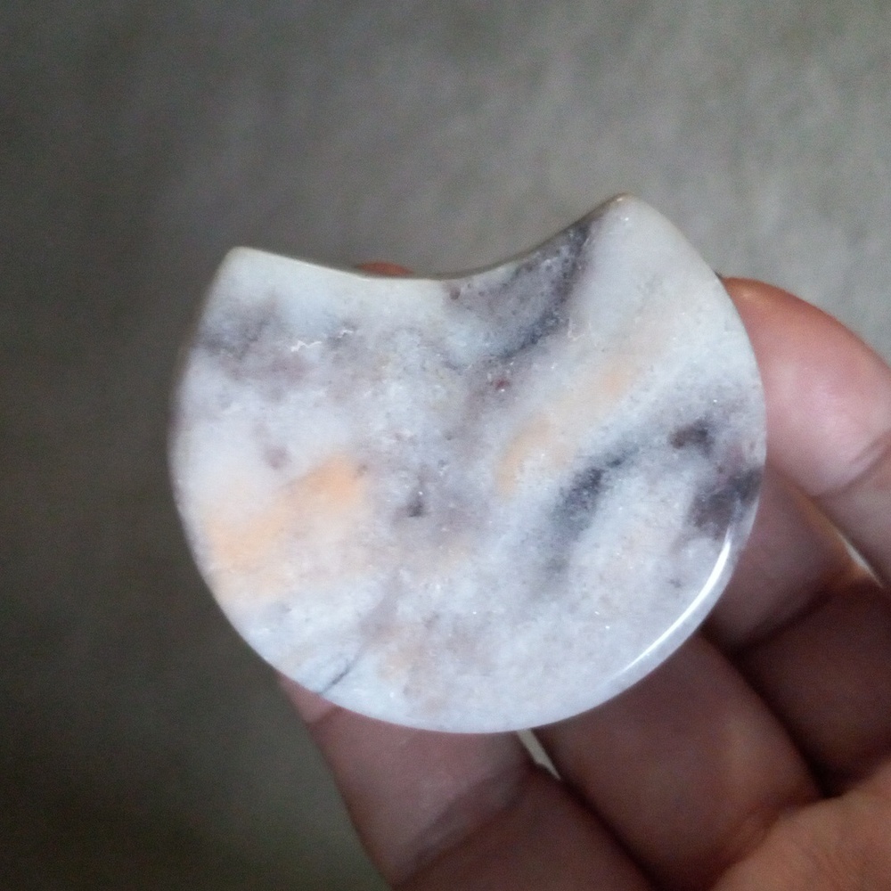 Agate Crystal Moon
